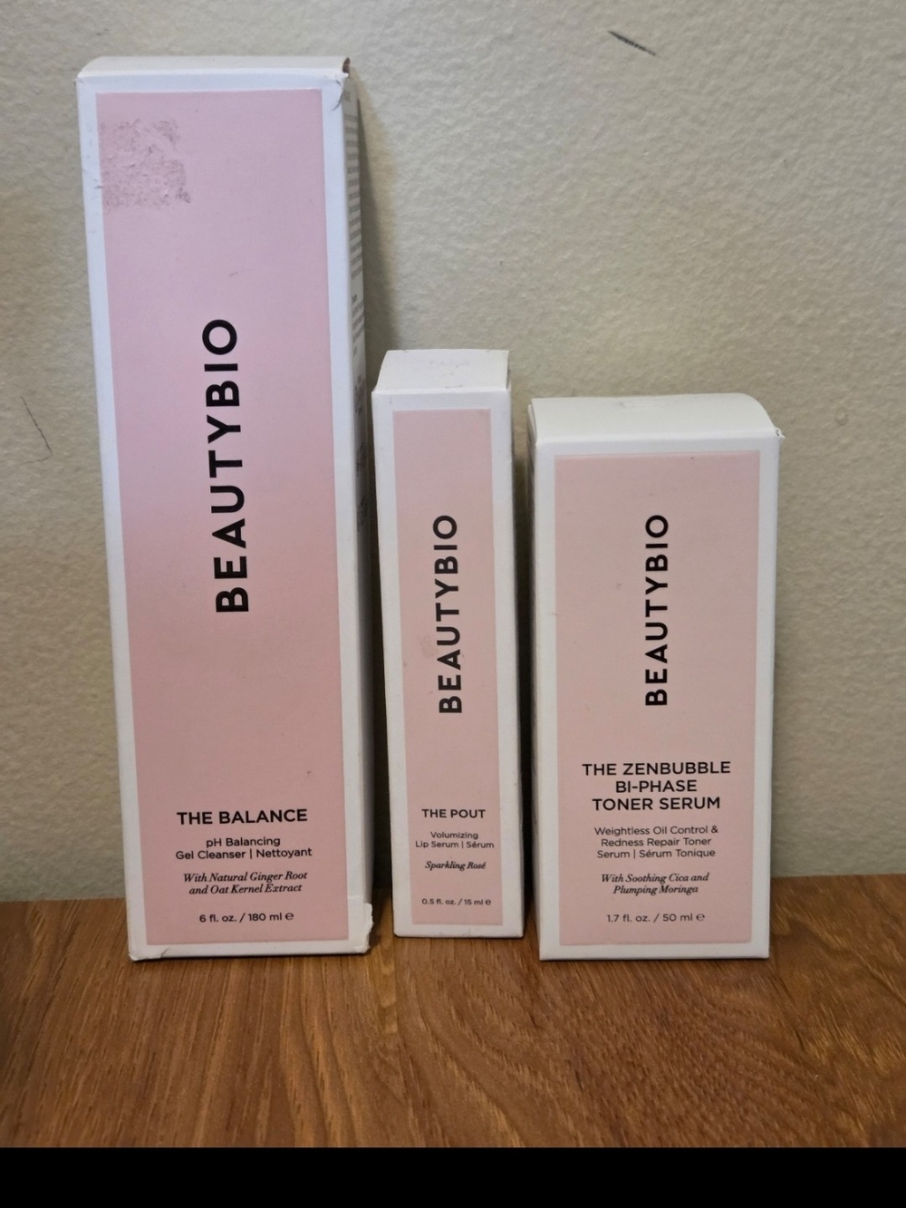 BeautyBio 3 Piece Skincare Set NEW IN BOX